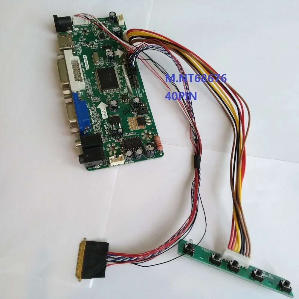

Kit For LP173WF1(TL)(B1) VGA HDMI 1920X1080 Controller board DIY 2019 Driver LVDS 40pin 17.3" LCD LED Panel Screen DVI Audio