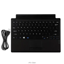 2018 тонкая беспроводная клавиатура Bluetooth с тачпадом для microsoft Surface Pro 3/4