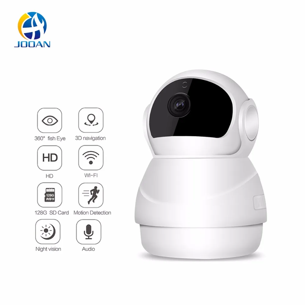 

JOOAN HD 1080P Home Security IP Camera Two Way Audio Wireless Mini Camera 2MP Night Vision WiFi Baby Monitor Camera