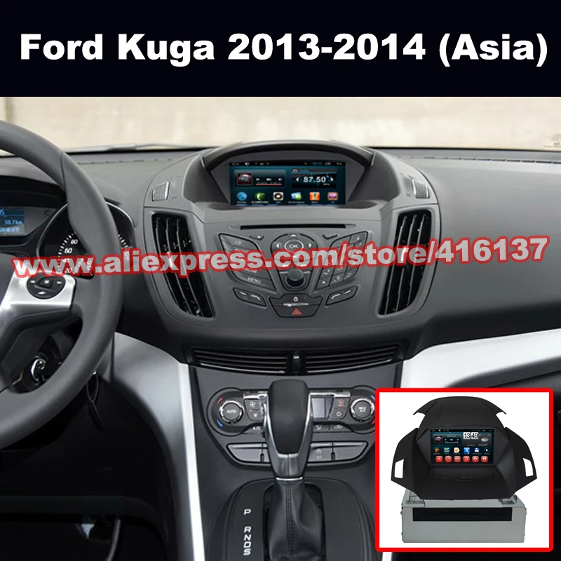 2 Din GPS Navigation Android Quad Core System for Ford Kuga Escape 2013