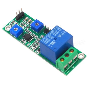 

5V/12V Hysteresis Voltage Comparator Module / Threshold Adjustable Switching Relay / Dual Output Debounce Control