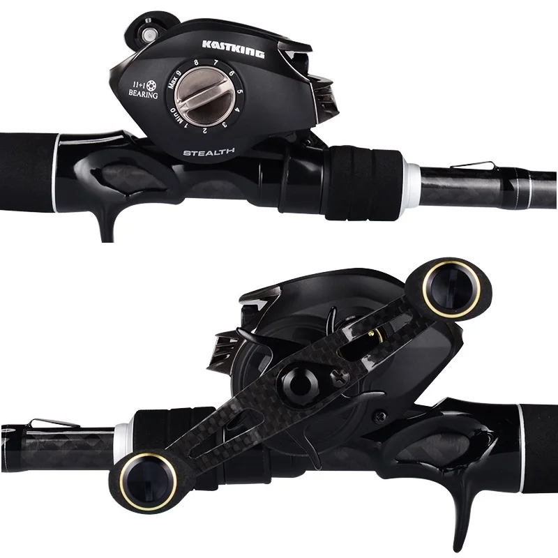 KastKing Perigee II Casting Carp Fishing Rod + Stealth Super Light Carbon Body Fresh/Salt Water Baitcasting Fishing Reel Combo KastKing Perigee II Casting Carp Fishing Rod + Stealth Super Light Carbon Body Fresh/Salt Water Baitcasting Fishing Reel Combo