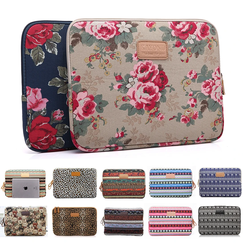 Лидер продаж kayond бренд Laptop Sleeve 10 11 12 13 14 15 дюймов компьютер брезентовый мешок Мышь