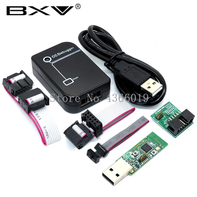 CC отладчик ZigBee эмулятор CC2531 CC2540 Sniffer Беспроводная плата Bluetooth 4,0 Dongle захвата USB программатор-загрузчик кабель - Цвет: 1 Set