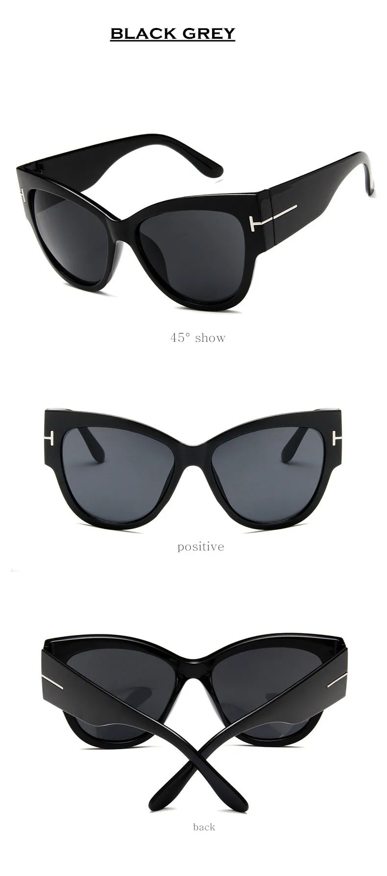 Zonnebril Dames солнцезащитные очки тенты для женщин большой кошачий глаз винтажные Ретро солнцезащитные очки Брендовые дизайнерские Hombre Oculos De Sol Feminino G63