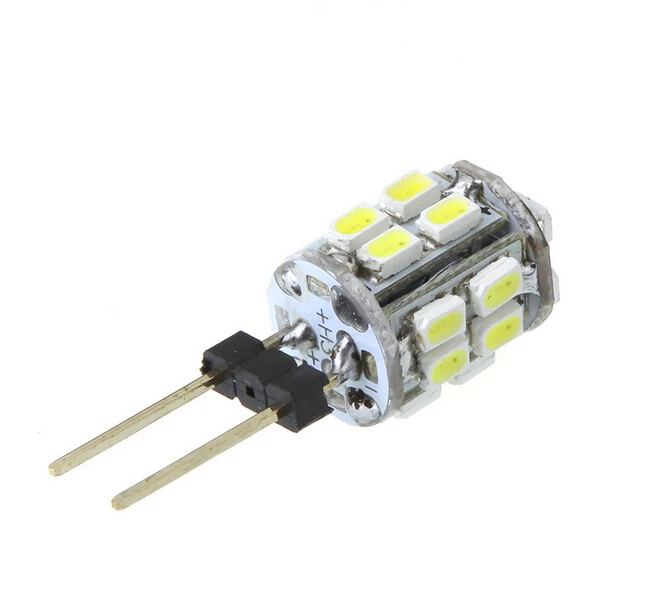 Бесплатная доставка Светодиодная лампа G4 12 В 1206 SMD 20 светодиодов Белая