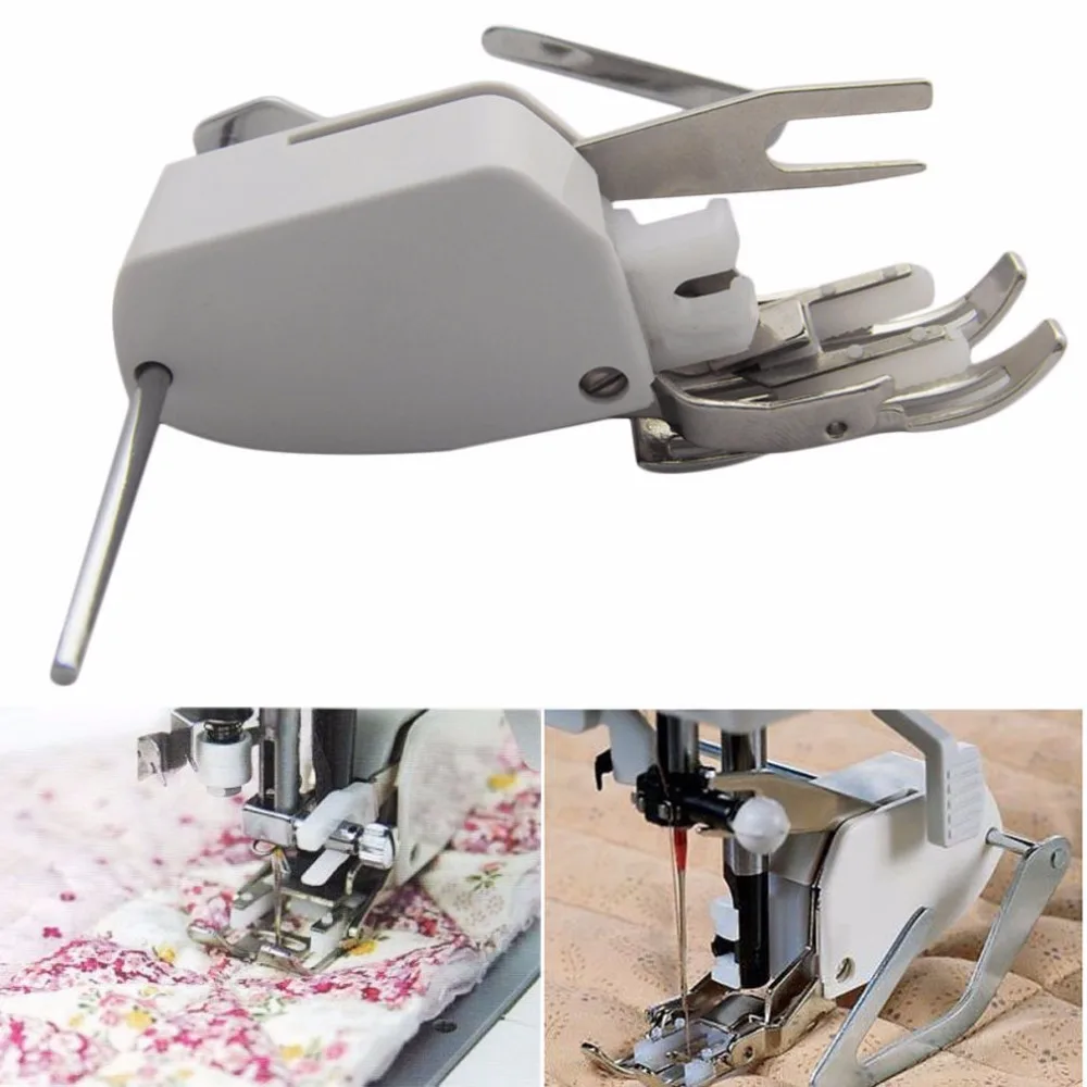 Machine For Arts Crafts Sewing Apparel Sewing Fabric Walking Even Feed Quilting Presser Foot Feet For Low Shank Sewing