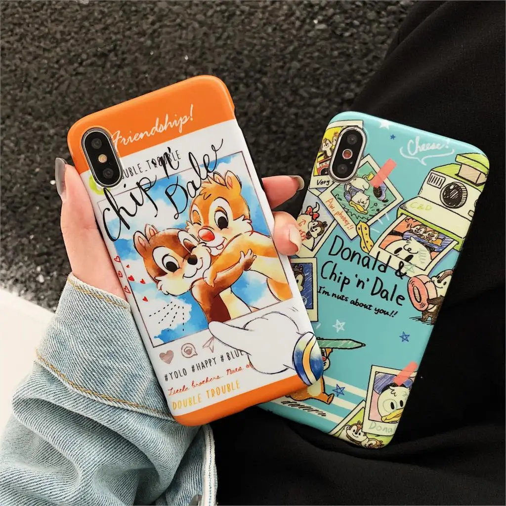 Одежда для сна с милыми и забавными аниме Disneys белка братьев чип Дейл пара матовый