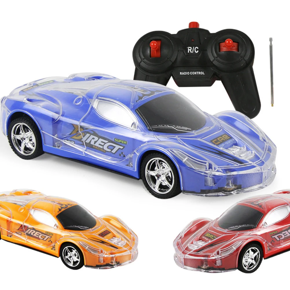 

4WD 1/24 RC Cars Collection Radio Controlled Cars Machines 3D Remote Control Flashing Lights Drive Toys For Boys Girls Kids
