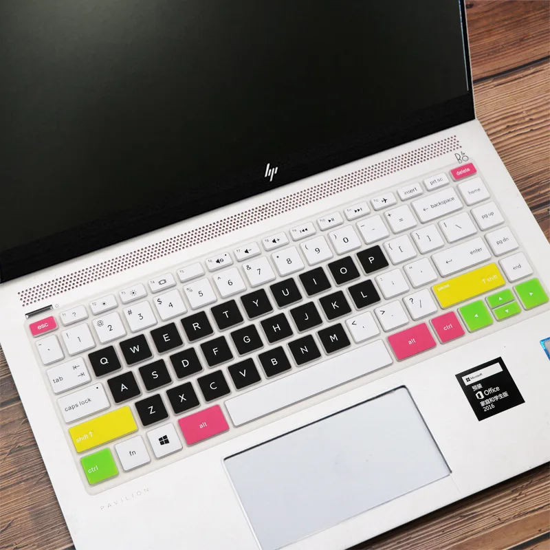 Красочные Силиконовый чехол покрытие для клавиатуры hp Pavilion x360 14 &quotноутбук 14M BA CD
