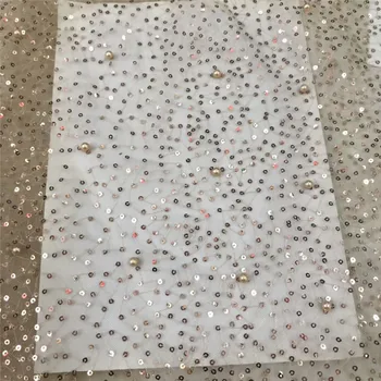 

Nigerian Lace Fabrics 2018 high quality French Lace Fabric African lace Tulle Embroidered flower lace for wedding runf76-26