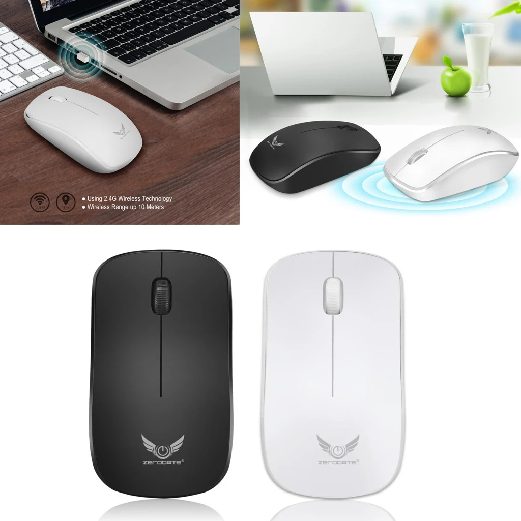 2.4GHz Wireless Optical USB Gaming Mouse Mice 1600DPI For Computer PC Laptop wireless mouse Laptops accessories
