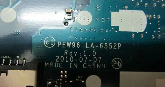 5552G, NV50A, MBR4602001, PEW96, LA-6552P, funcionando perfeito
