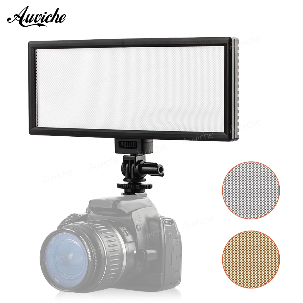 

VILTROX L132T Professional Ultra-thin LED Video Light Fill Light Adjustable Brightness and Dual Color Temp for Canon Nikon Sony
