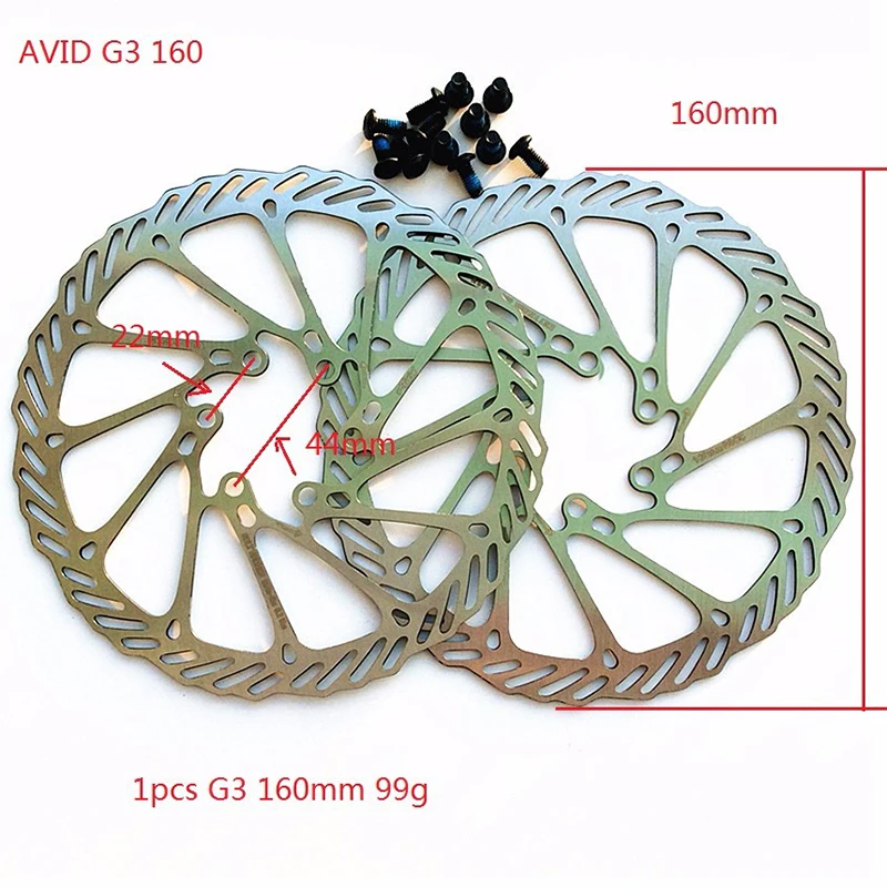 1 шт. G3 тормозные диски 140/160/180/203 мм дисковые велосипед тормоз ротора MTB велосипеда масло дисковые тормоза роторов