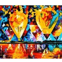 21169 праздничные воздушные шары от реки-краски комплекты номеров для взрослых DIY