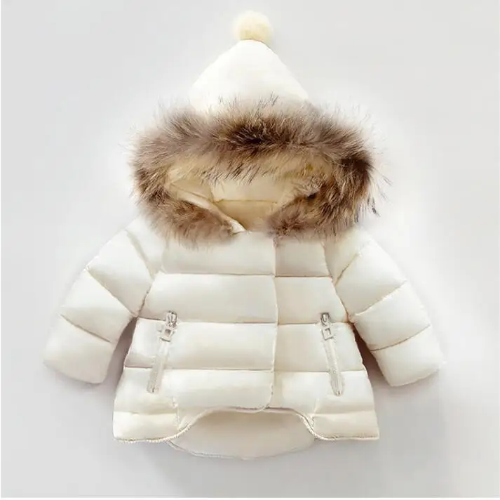 

Children Coat Baby Girls winter Coats long sleeve coat girl's warm Baby jacket Winter Outerwear cartoon fleece