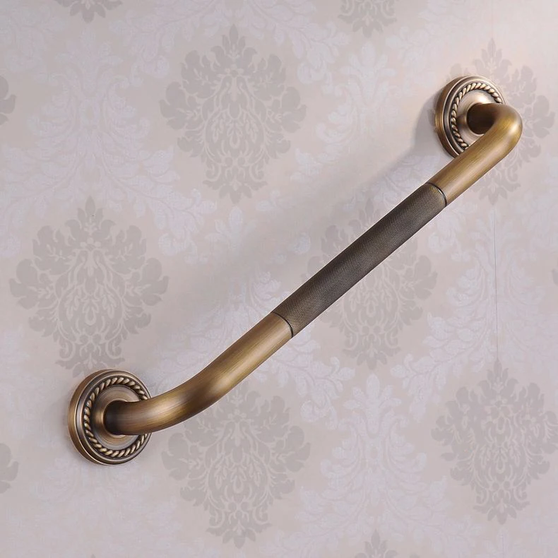 Antique Brass Material Grab Bar Bathroom Accessories Solid ...