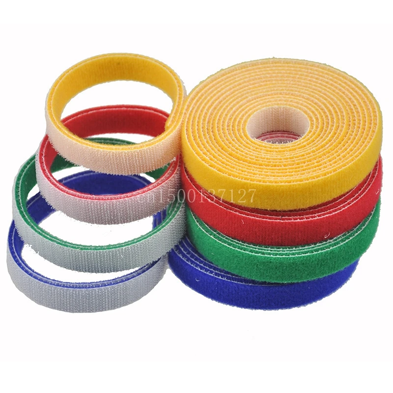 

Wide20 mm long Hook Loop Back to Back Cable Tie Nylon Fastening 5 Meters 1PCS cable tie