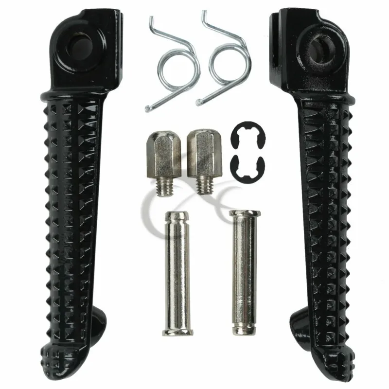 

YZF R6 Motorcycle For Yamaha YZFR6 1999 -2017 R6S 2003-2008 YZF R1 1998-2014 Aluminum Motorcycle Front Footrests Foot Pegs