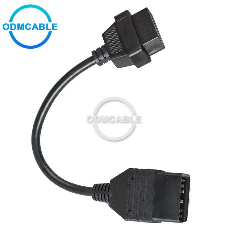 Диагностический кабель для toyota 17 Pin к 16 OBD OBDII адаптер кабель|toyota cable|cable forcable diagnostics