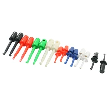 CNIM Hot 8Pair Round Colored Single Hook Clip Test Probe for Electronic Testing