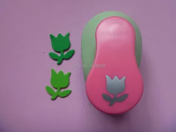 

free shipping 1.5"(3.8cm) tulip EVA foam punch paper punch for greeting card handmade ,Scrapbook Handmade puncher