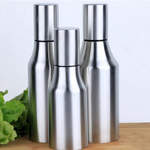 Leak proof Olive Oil Bottle High Quality Stainless Steel Cooking Oil