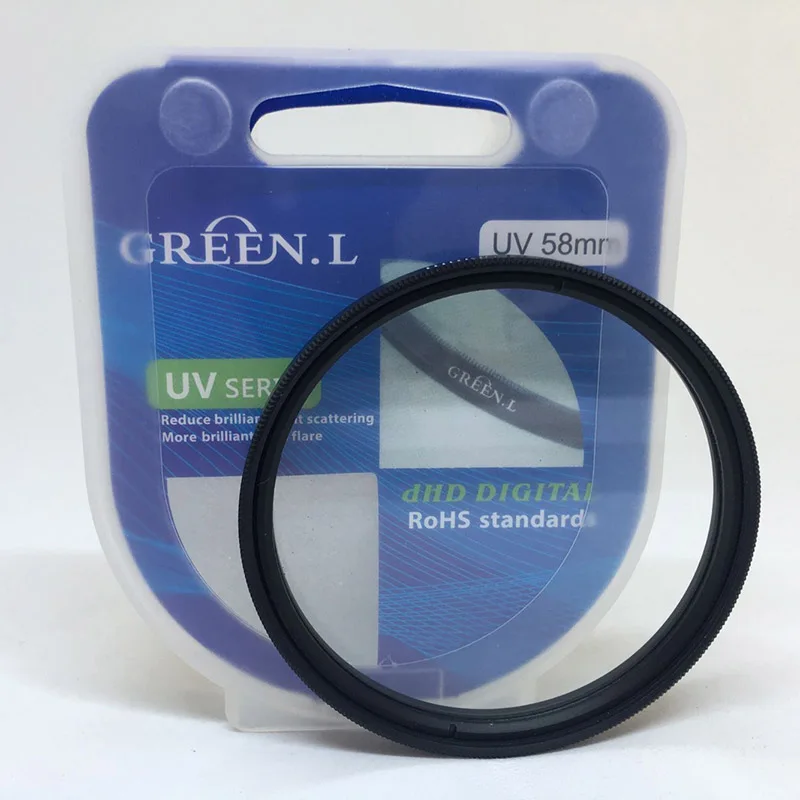 58mm green l uv