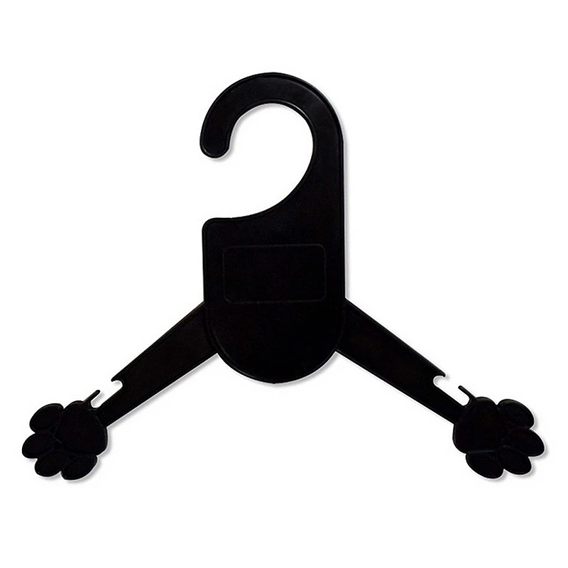 

10pcs/Set Portable Pet Dog Cat Clothes Hanger Plastic Paw Shape Rack Pets Clothing Acessories