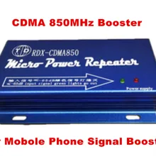 CDMA 850mhz усилитель сигнала мобильного телефона 65dB Усиление мини GSM 850 3g UMTS 850 повторитель сигнала для сотового телефона усилитель