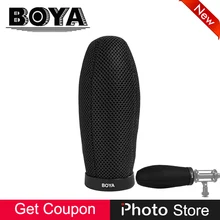 BOYA BY-T160 Dentro de Profundidade 160mm Microfone Espuma Windscreen Brisa Do Vento Escudo para Professional Shotgun Microfone Acessórios
