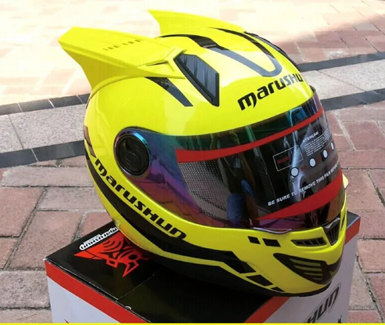 Бесплатная доставка мотоциклетный шлем Marushin 999rzs угловой розовый белый, черный, желтый