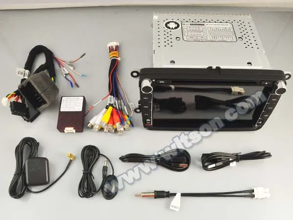 Sale WITSON Android 9.0 Octa core PX5 CAR DVD player For Volkswagen B6 CADDY PASSAT SAGITAR GOLF TIGUAN TOURAN SKODA IPS GPS RADIO 5