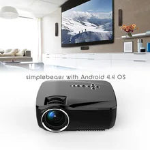 New style android proyector hdmi video projector home theatre led projector support DLNA, Miracast mini288A beamer