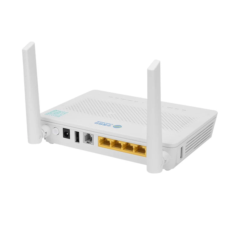 Оригинальный HS8546V5 GPON ONU ONT 4GE + 1 голосовой маршрутизатор 2 4G & 5G wifi onu gpon английское