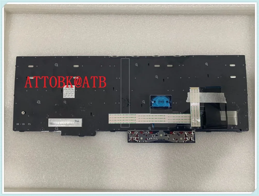 Новая английская клавиатура для lenovo Thinkpad для ноутбука, ноутбука, клавиатура без подсветки сзади, E580, E585, E590, L580, T590, США