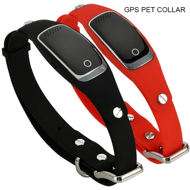 waterproof gps dog collar pet tracker WIFI GPS LBS location real time