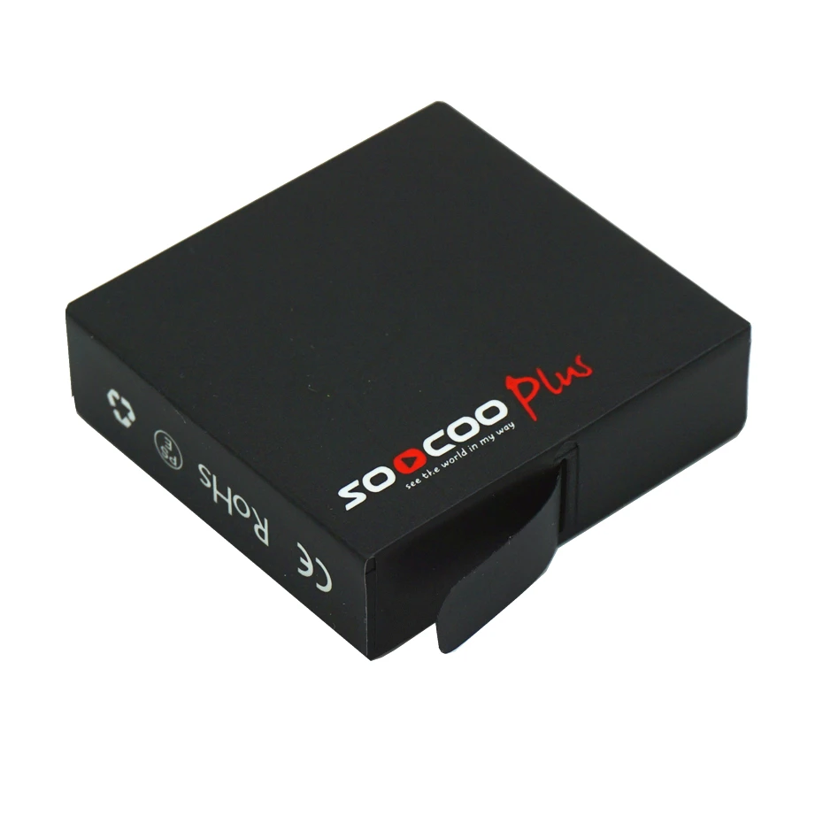 Digital Batteries for SOOCOO Battery 1250mah 3.8V action camera battery For SOOCOO S200 S300 with storage box (2)