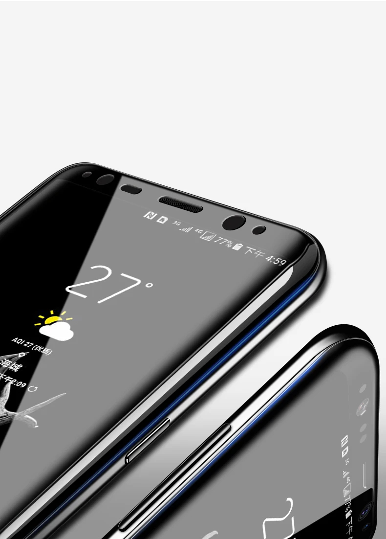 Mofi для samsung s8 Защитное стекло для экрана полное покрытие для samsung galaxy s8 закаленное стекло для samsung s8 закаленное стекло изогнутое