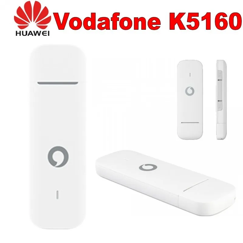 Разблокированный Huawei Vodafone K5160 с антенной 4G LTE Dongle мобильный широкополосный USB модемы 4G lte-модем модем