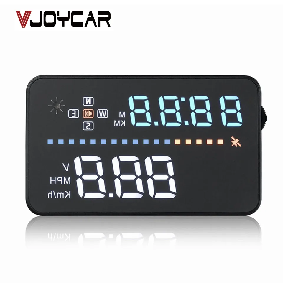 Best GPS Hud OBD Cable Satellite Time Clocks Speedometer Head Up Display Digital Speed Windshield Projector Car Driving Distance |