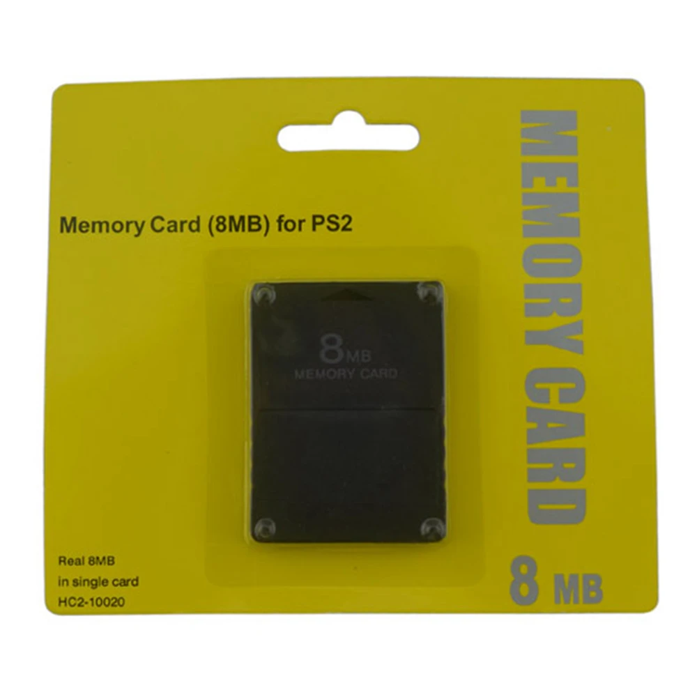 

10pcs a lot High Quality 8MB 16MB 32MB 64MB 128MB 256MB Memory Card Save Game Data Stick Module for Playstation 2 for PS2