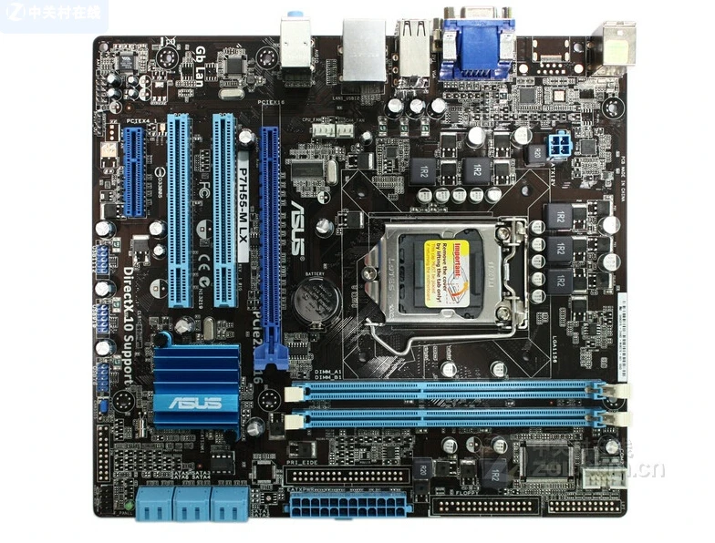 Free shipping original motherboard for P7H55 M LX LGA 1156