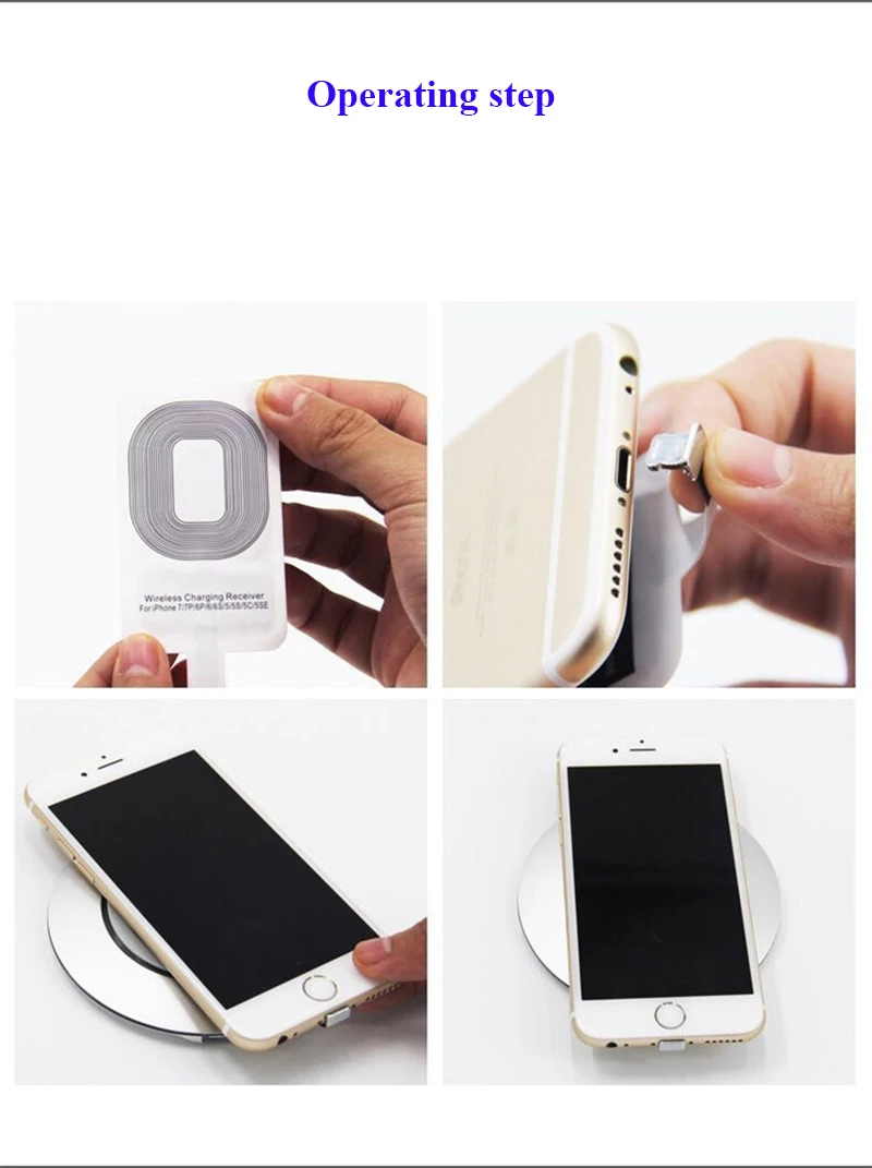 06Qi Wireless Charger Receiver Universal