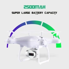 2.4GHz Wifi FPV 2.0MP Full HD 2.0MP 720p 20min 6 Axis 4CH Wireless Drone Altitude Hold Powerful One Key Landing Quadcopter Gift