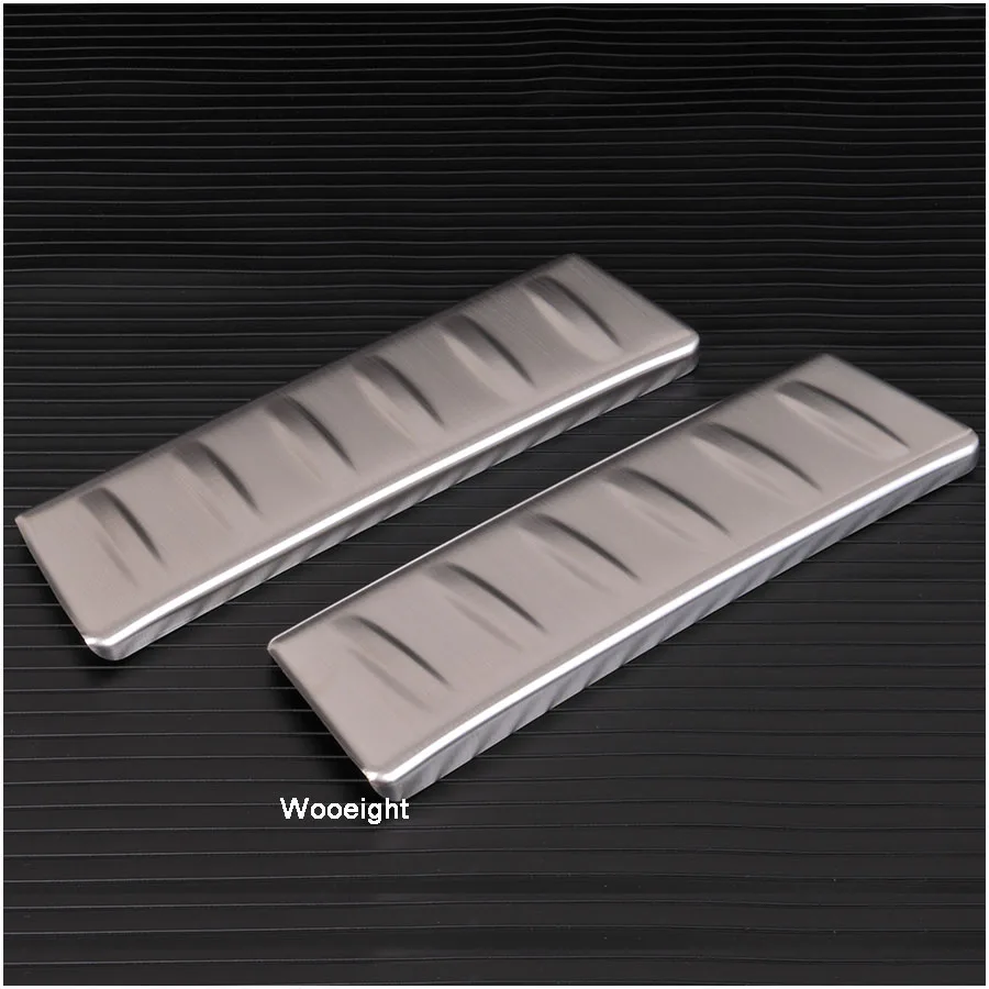 Car Interior Stickers Rear Fender Guard Plate Stainless Steel Cover Protector For Jaguar F-Pace Car Accessories (1)