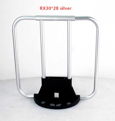 RX 30X28cm silver Trigo велосипед S-bag кронштейн для Brompton складной велосипед передняя рама для переноски наплечного рюкзака Basket сумка рамы запчасти для велосипеда - Цвет: RX 30X28cm silver