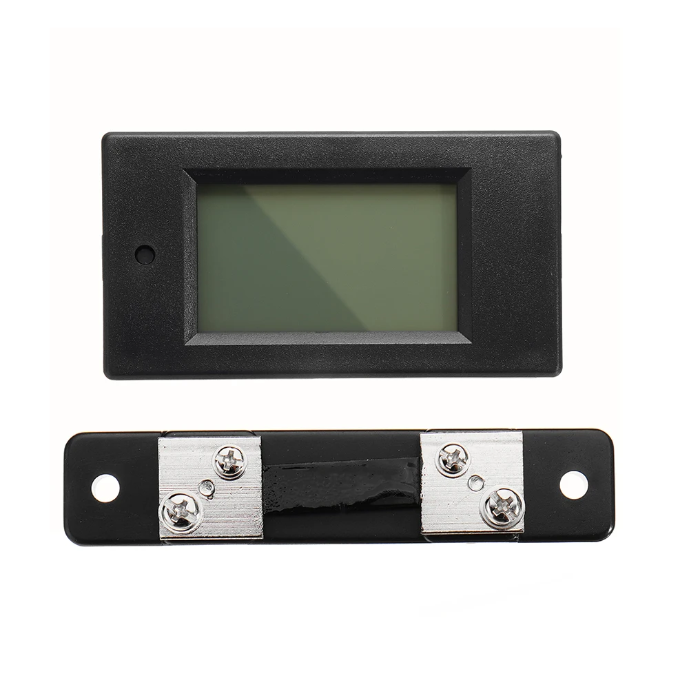 50A DC Multifunctional Digital Voltage Current Power Electric Energy Meter Battery Tester with 50A Shunt