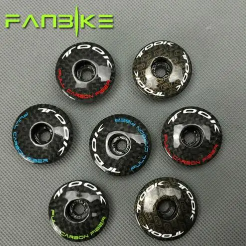 

TOOK Headset Stem Top Cap Carbon Fiber Key Expander 28.6mm 1 1/8 Steerer Plug For Road MTB Bike Carbon Fork